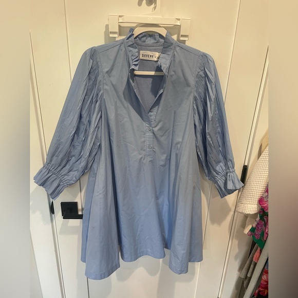 Sovere Focus Pleat Smock Mini Dress - Picture 5 of 5